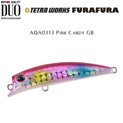 DUO Tetra Works FuraFura | AQA0313 Pink Candy GB