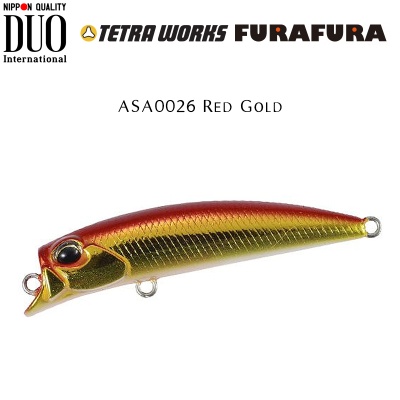 DUO Tetra Works FuraFura | ASA0026 Red Gold