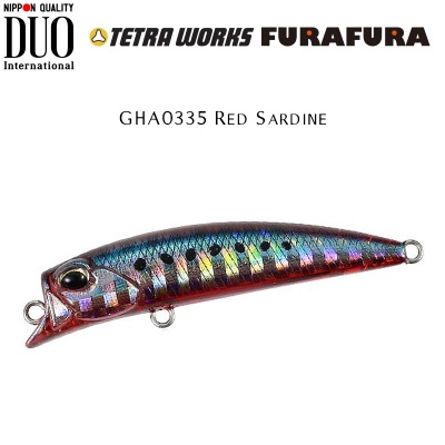 DUO Tetra Works FuraFura | GHA0335 Red Sardine