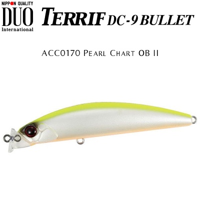 DUO Terrif DC-9 Bullet | ACC0170 Pearl Chart OB II