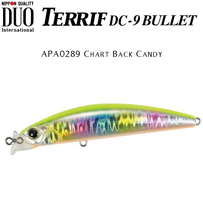 DUO Terrif DC-9 Bullet | APA0289 Chart Back Candy
