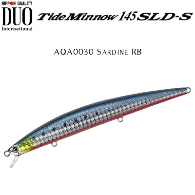 DUO Tide Minnow 145 SLD-S | AQA0030 Sardine RB