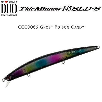 DUO Tide Minnow 145 SLD-S | CCC0066 Ghost Poison Candy
