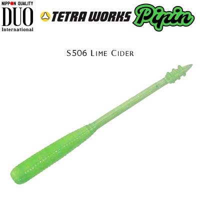 DUO Tetra Works Pipin 4.5cm Soft Bait | S506 Lime Cider