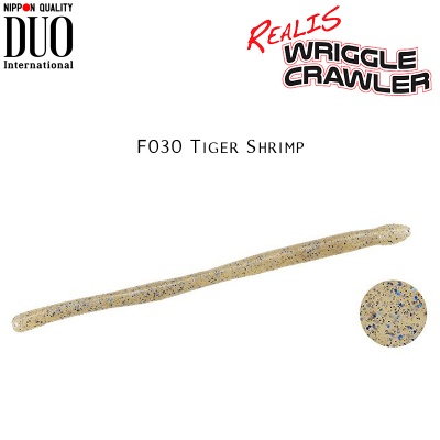 DUO Realis Wriggle Crawler | F030 Tiger Shrimp