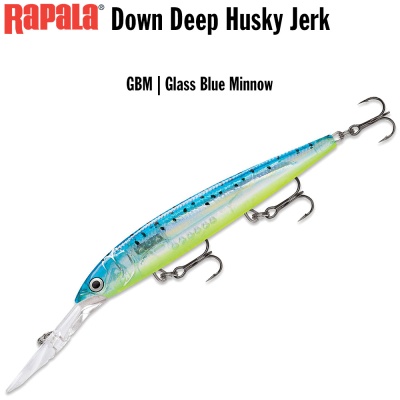 Rapala Down Deep Husky Jerk 12 GBM | Glass Blue Minnow