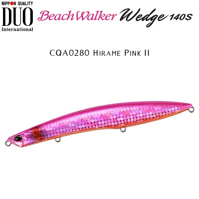 DUO Beach Walker Wedge 140S | CQA0280 Hirame Pink II