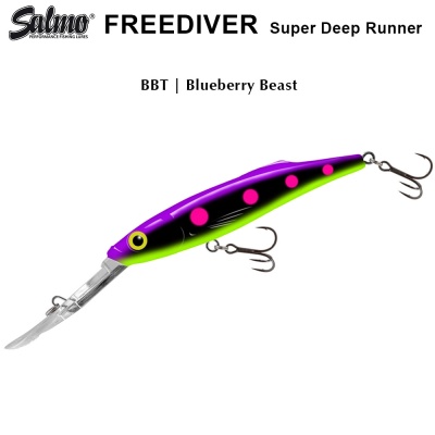 Salmo Freediver 9 BBT | Blueberry Beast