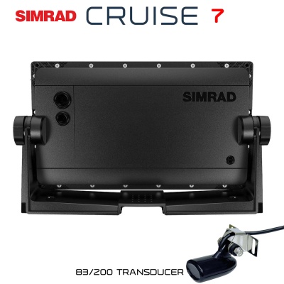 Simrad Cruise 7 | Картограф-Сонар със сонда 83/200 kHz