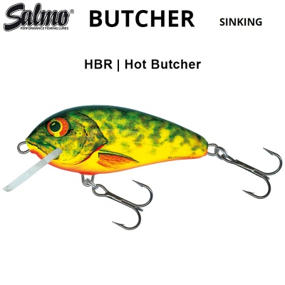 Salmo Butcher 5 Sinking HBR | Hot Butcher