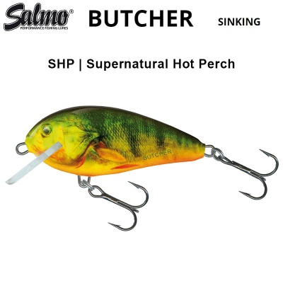 Salmo Butcher 5 Sinking SHP | Supernatural Hot Perch