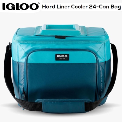 Igloo Hard Liner Cooler 24-Can Bag | Blue / Navy