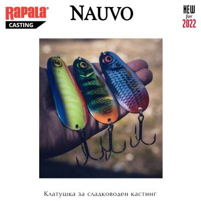 Rapala Nauvo | Freshwater Casting Spoon