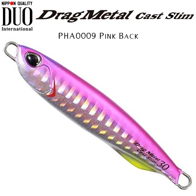 DUO Drag Metal CAST Slim | PHA0009 Pink Back