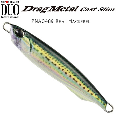 DUO Drag Metal CAST Slim | PNA0489 Real Mackerel