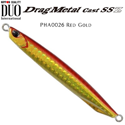 DUO Drag Metal CAST SSZ | PHA0026 Red Gold