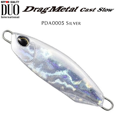 DUO Drag Metal CAST Slow Jig | PDA0005 Silver
