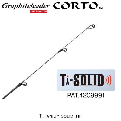 Graphiteleader Corto 21GCORS-572UL-TS | Твърд плътен връх | Titanium solid tip