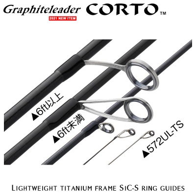 Graphiteleader Corto 21GCORS | Graphiteleader Corto 21GCORS | Graphiteleader Corto 21GCORS | Lightweight titanium frame SiC-S ring guides