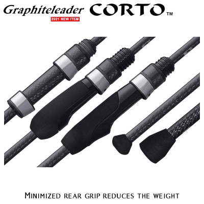 Graphiteleader Corto 21GCORS | Минимизирана двуделна ръкохватка намалява допълнително теглото