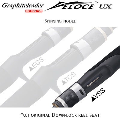 Graphiteleader Veloce UX 21GVELUS | Fuji VSS original reel seat