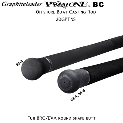Graphiteleader Protone BC 20GPTNS | Fuji BRC/EVA round shape butt
