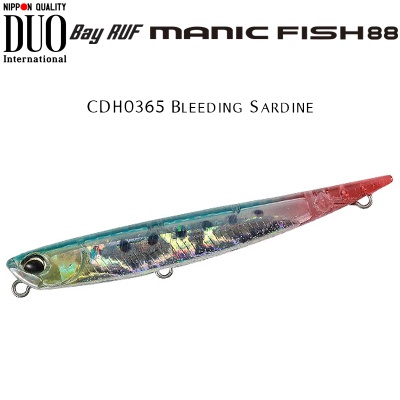 DUO Bay Ruf Manic Fish 88 | CDH0365 Bleeding Sardine