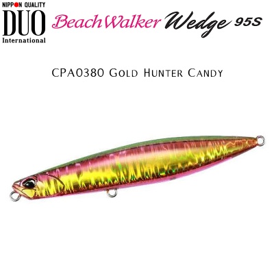 DUO Beach Walker Wedge 95S | CPA0380 Gold Hunter Candy