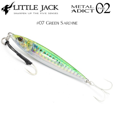 Little Jack Metal Adict Type-02 | #07 Green Sardine