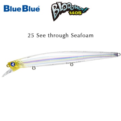Blue Blue Blooowin 140S | 25 See trough Seafoam