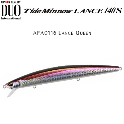 DUO Tide Minnow Lance 140S | AFA0116 Lance Queen