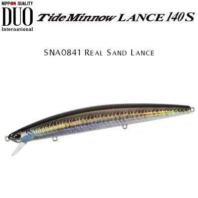 DUO Tide Minnow Lance 140S | SNA0841 Real Sand Lance