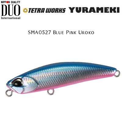 DUO Tetra Works Yurameki | SMA0527 Blue Pink Uroko