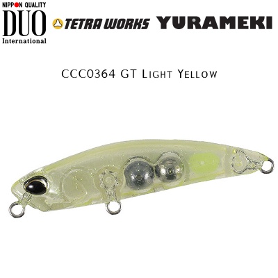 DUO Tetra Works Yurameki | CCC0364 GT Light Yellow