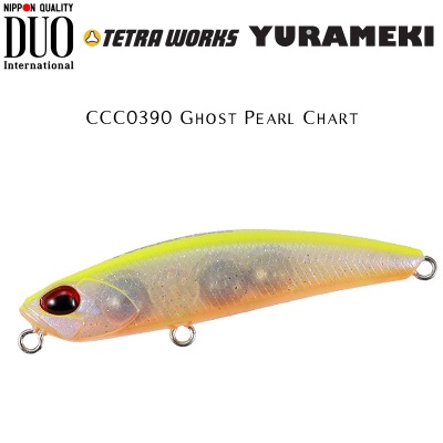 DUO Tetra Works Yurameki | CCC0390 Ghost Pearl Chart