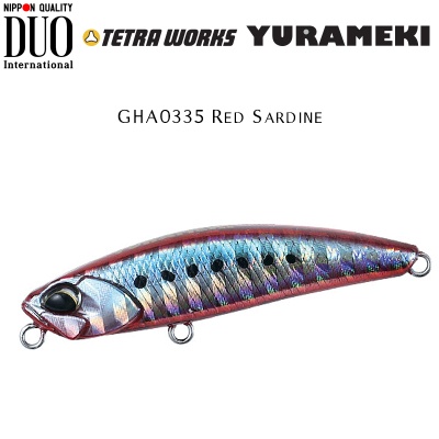 DUO Tetra Works Yurameki | GHA0335 Red Sardine