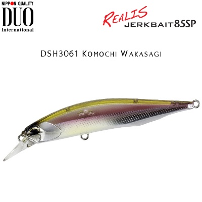 DUO Realis Jerkbait 85SP | DSH3061 Komochi Wakasagi