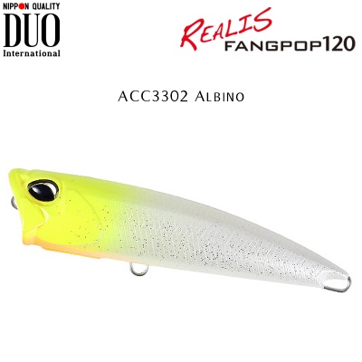 DUO Realis Fangpop 120 | ACC3302 Albino