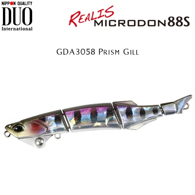 DUO Realis Microdon 88S | GDA3058 Prism Gill