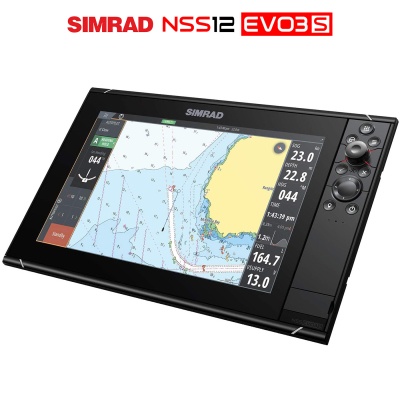 Simrad NSS12 Evo3S | Chartplotter page