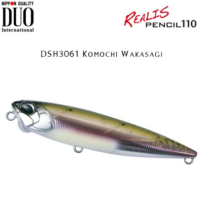DUO Realis Pencil 110 | DSH3061 Komochi Wakasagi