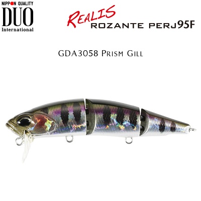 DUO Realis Rozante PERJ 95F | GDA3058 Prism Gill