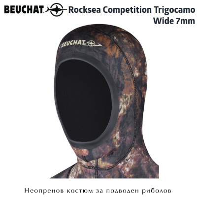 Beuchat ROCKSEA COMPETITION Trigocamo Wide 7mm | Неопренов костюм горна част