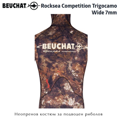 Beuchat ROCKSEA COMPETITION Trigocamo Wide Jacket | 7mm Neoprene Wetsuit