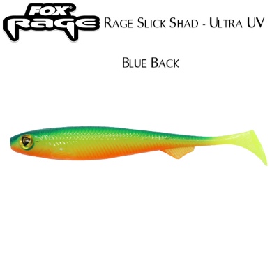 Fox Rage Slick Shad Ultra UV 7 см | Силиконовый шэд