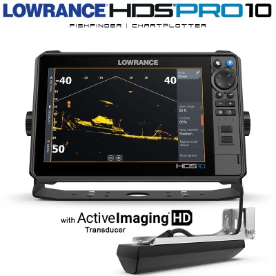 Lowrance HDS PRO 10 + Probe 3-в-1 Active Imaging HD