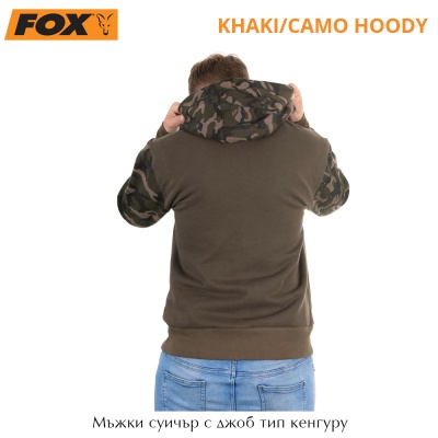 Мужская толстовка с капюшоном Fox Khaki / Camo Hoody