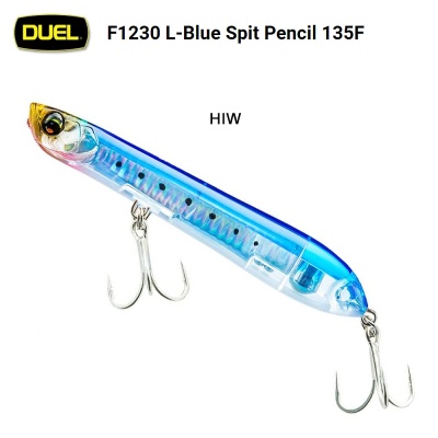 DUEL F1230 | L-Blue Spit Pencil 135F | HIW