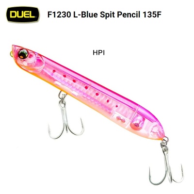 Duel L-Blue Spit Pencil 135F F1230 | Повърхностен воблер
