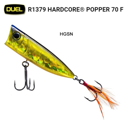 DUEL R1379 | Hardcore Popper 70F | HGSN